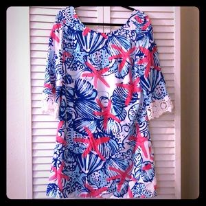 Starfish Pattern Lilly Pulitzer Dress